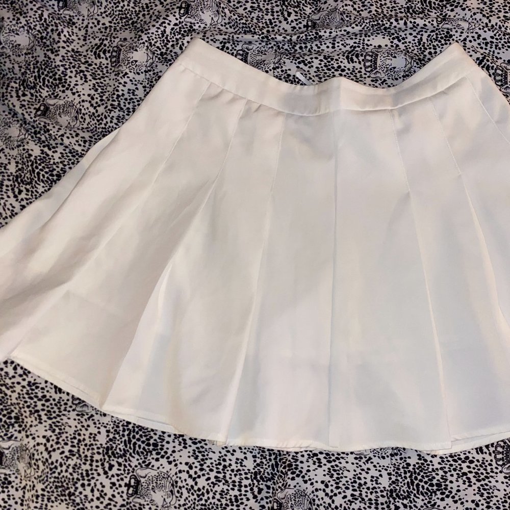 White skirt